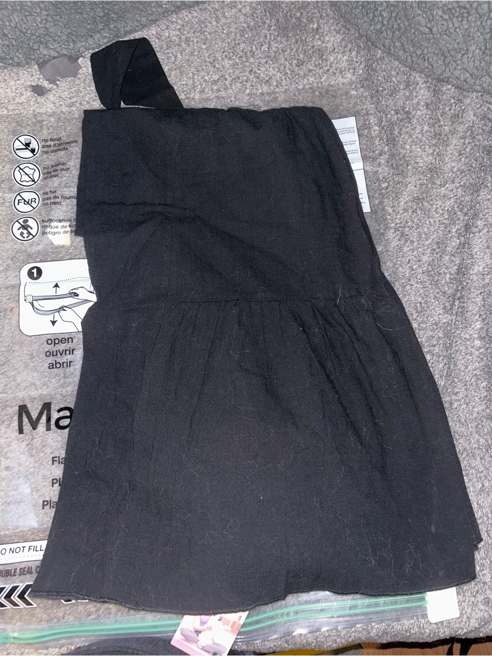 HALARA Women's Black wide leg pants